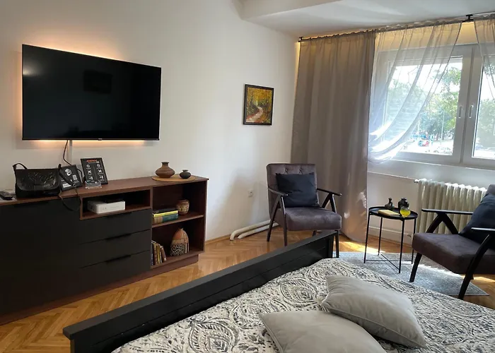 Boulevard 63 - Na 200 Metara Od Bele Parking Zone Apartman Újvidék